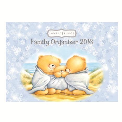 A4 Forever Friends Week-to-View Family Organiser 2016